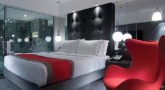 Red Double Room at the Mira Hotel